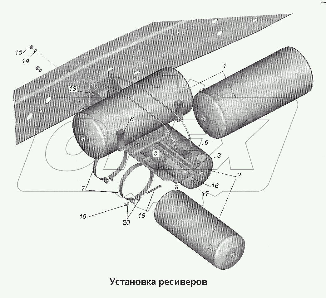 Установка ресиверов