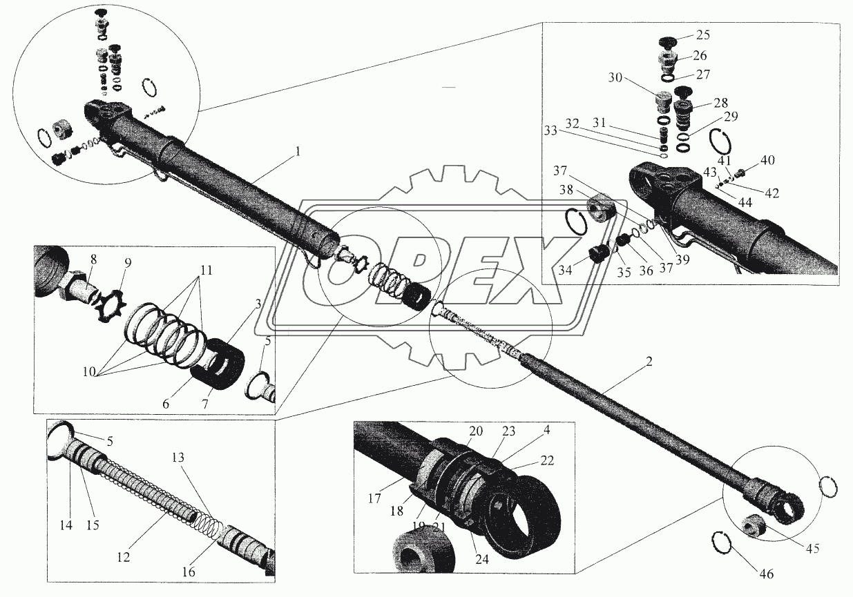 Гидроцилиндр 6430-5003010