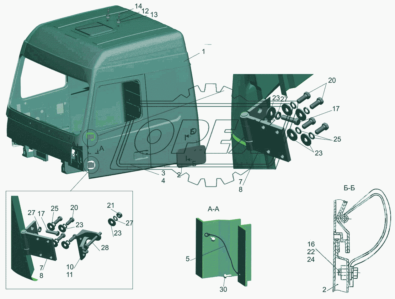 Кабина 5440-5000022-050