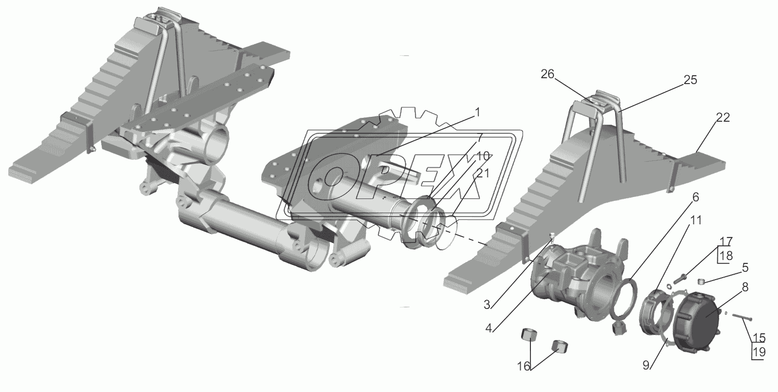 Подвеска балансирная 6430A8-2900012(-010)