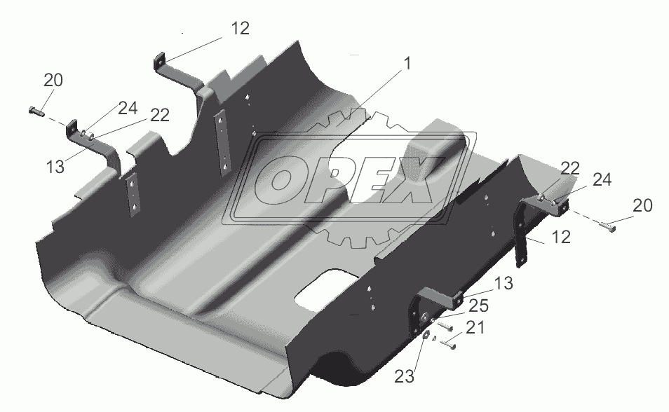 Установка шумоизоляционных экранов 5440B9-1061004-001