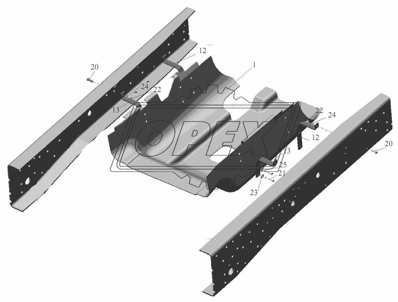 Установка шумоизоляционных экранов 5440A9-1061004