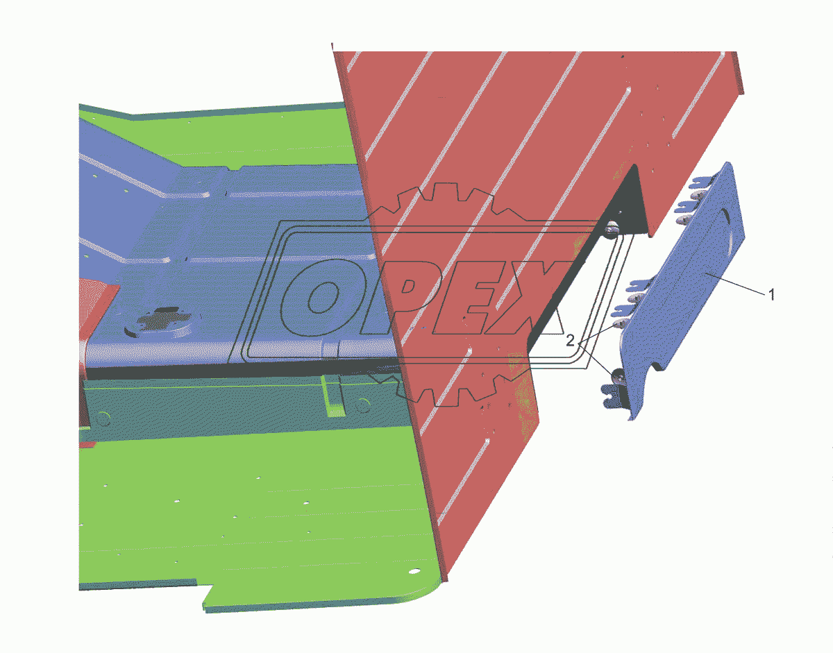 Установка экранов	544003-8400026