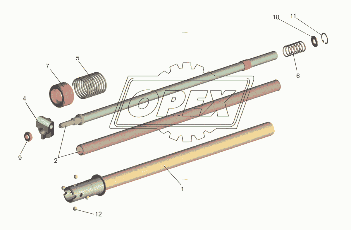 Механизм промежуточный 551639-1703325-001