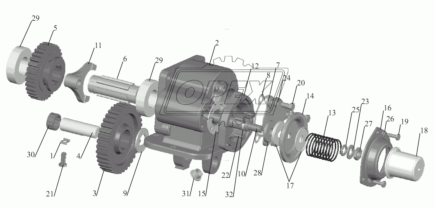 Коробка отбора мощности 503-4202010-Б