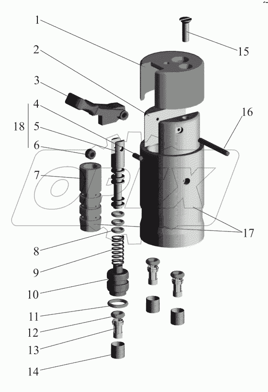 Переключатель 6430-1703800