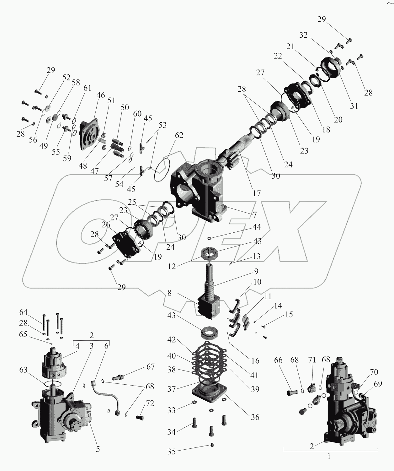 Механизм рулевой 64221-3400008-02