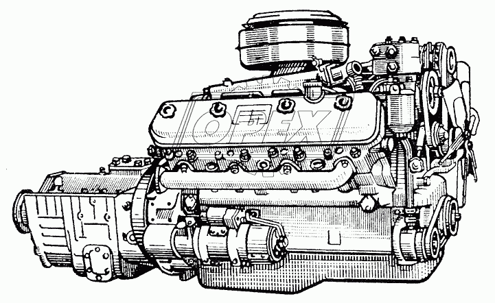 Двигатель ЯМЗ-238