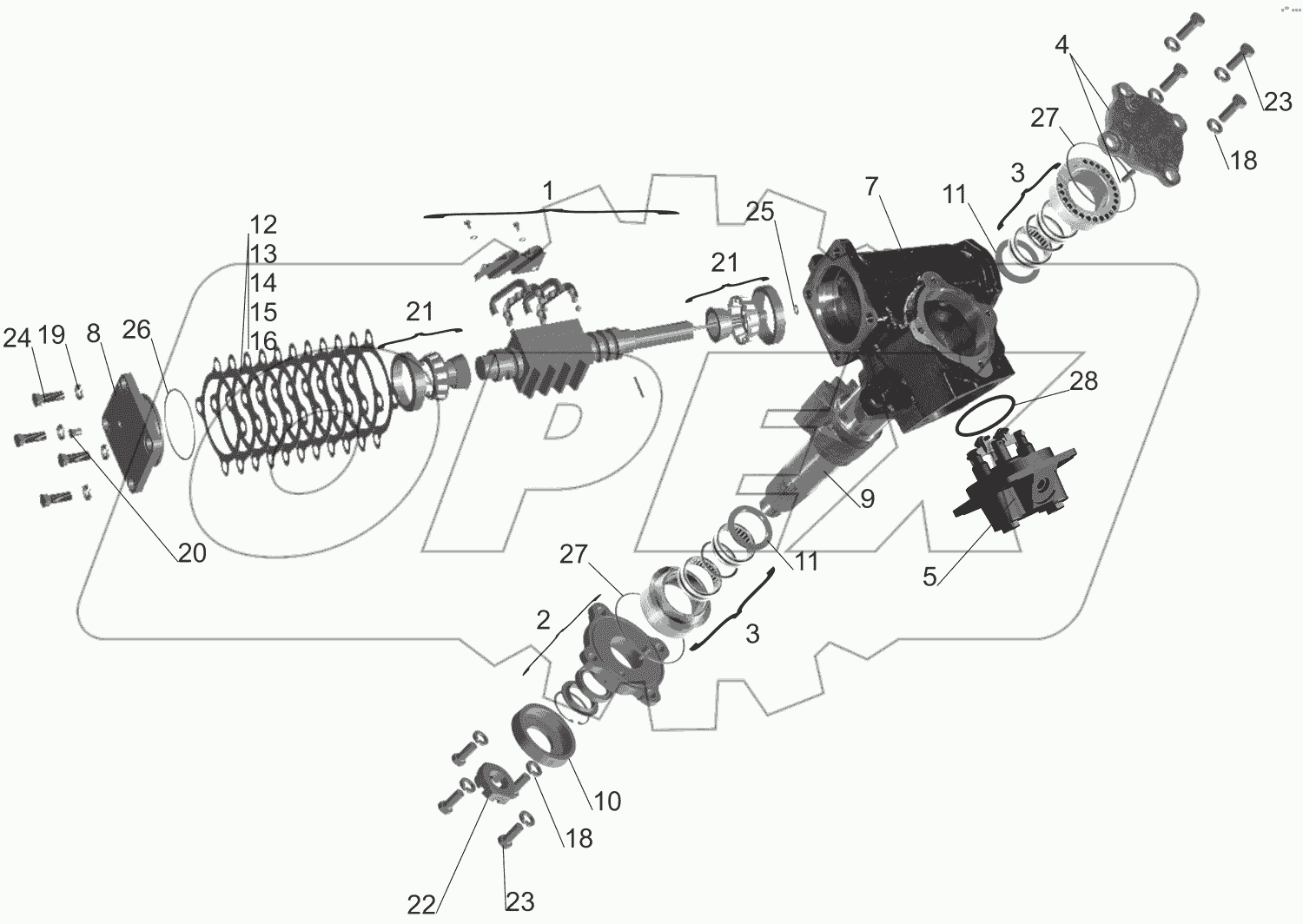 Механизм рулевой 64221-3401005-10