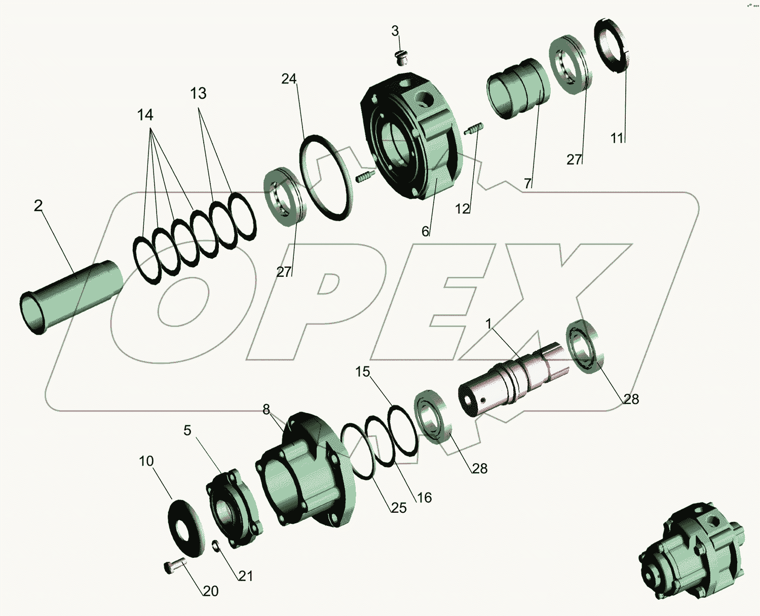 Распределитель 5336-3416010-01