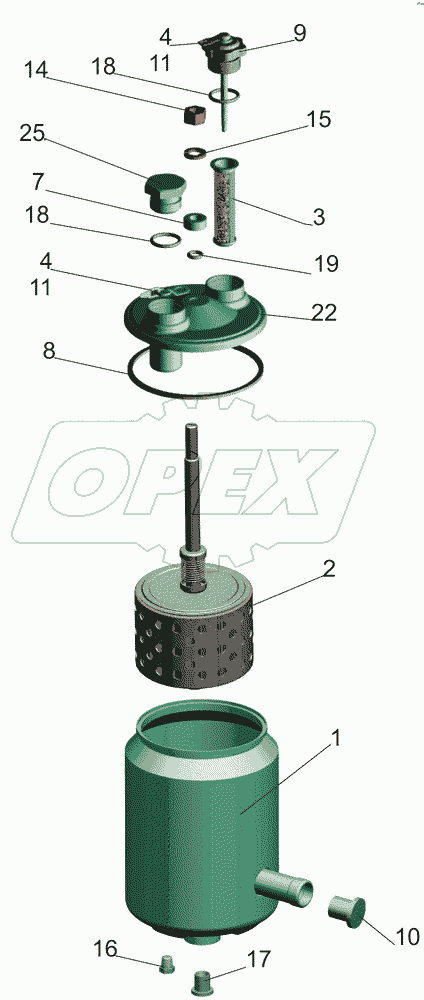 Бак масляный 5336-3410010-10