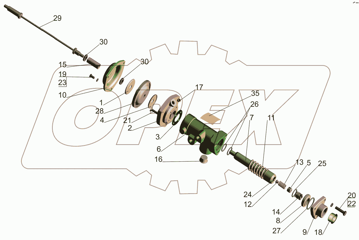Клапан 5550-8607010