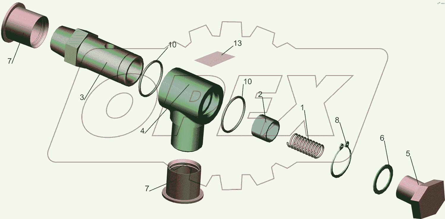 Клапан 555102-8603508