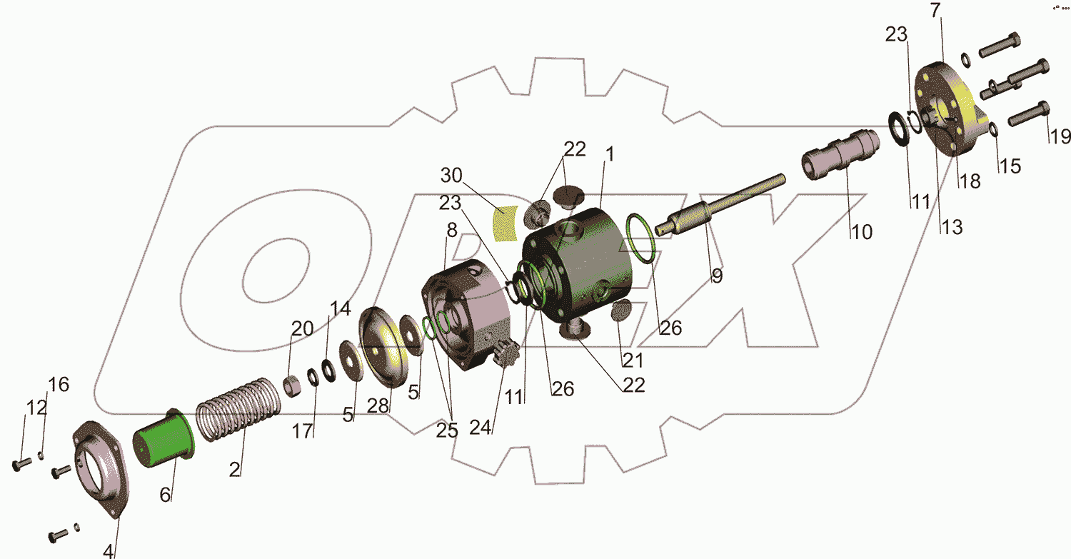 Клапан 555102-8607300