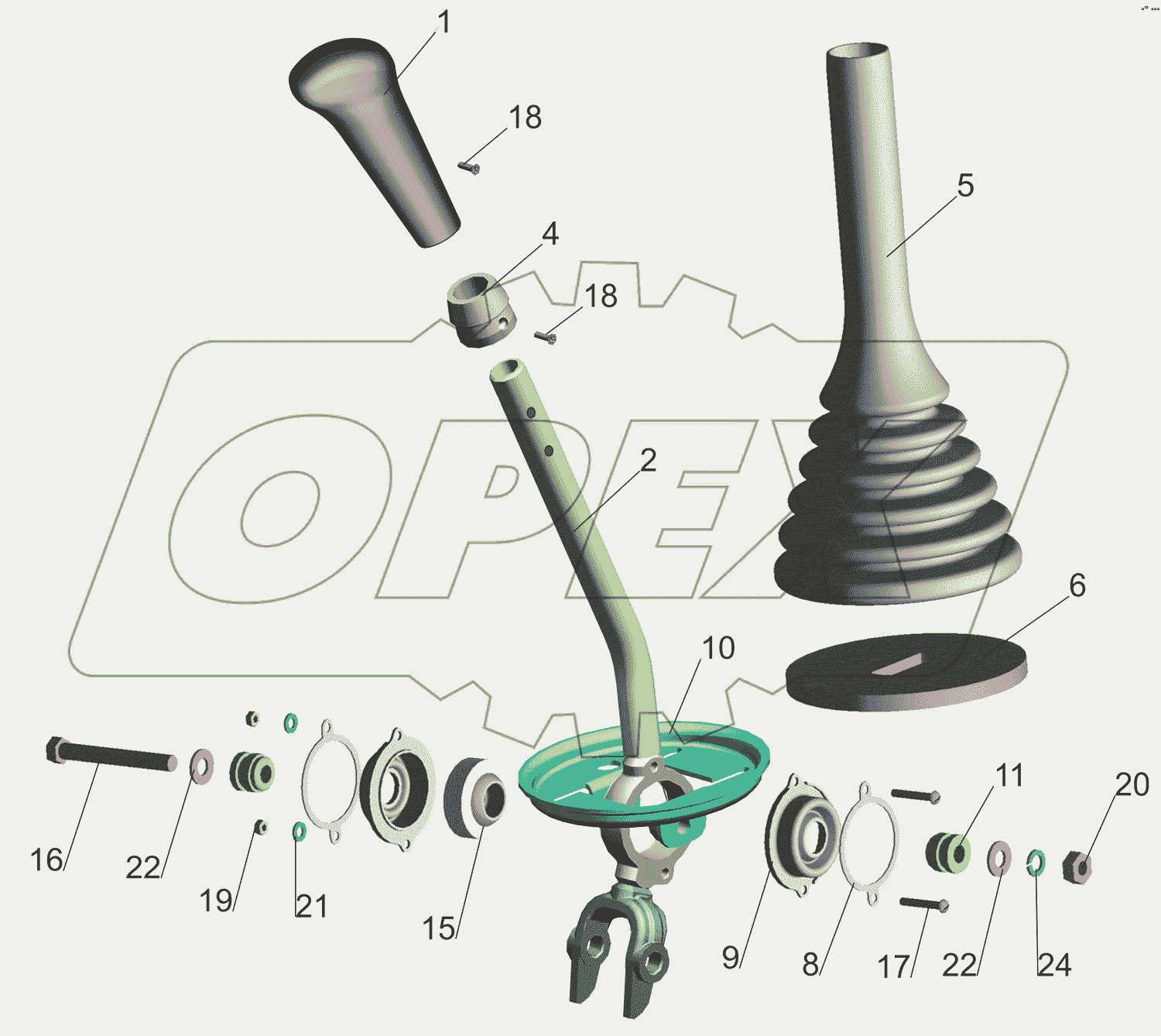 Рычаг 4370-1703410