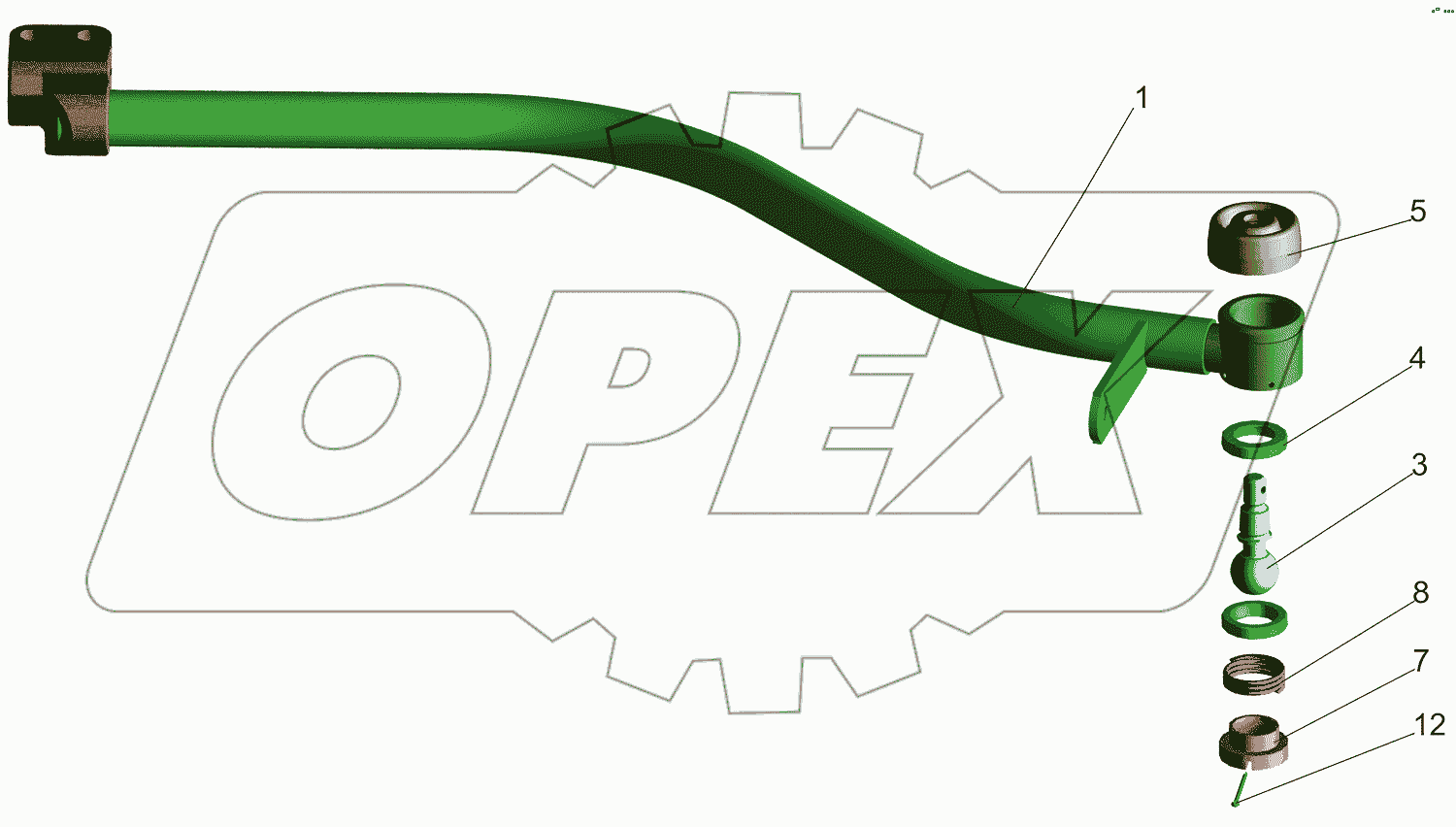 Хвостовик 5340V4-1703448-020