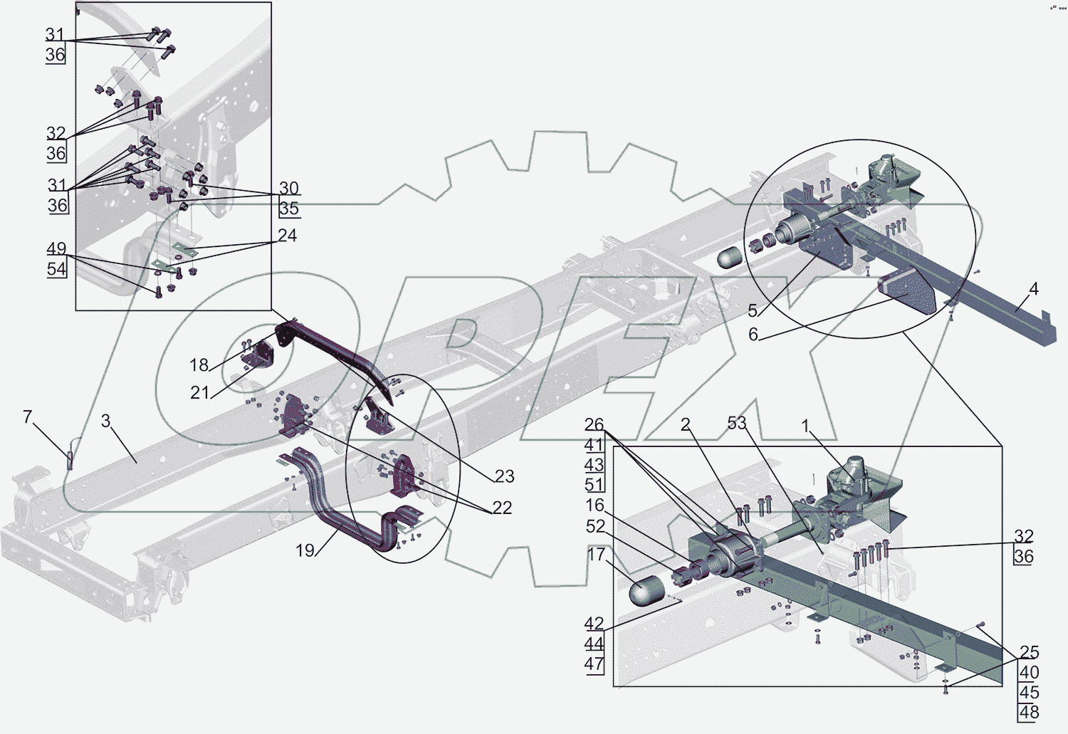 Рама 5550V5-2800010-000