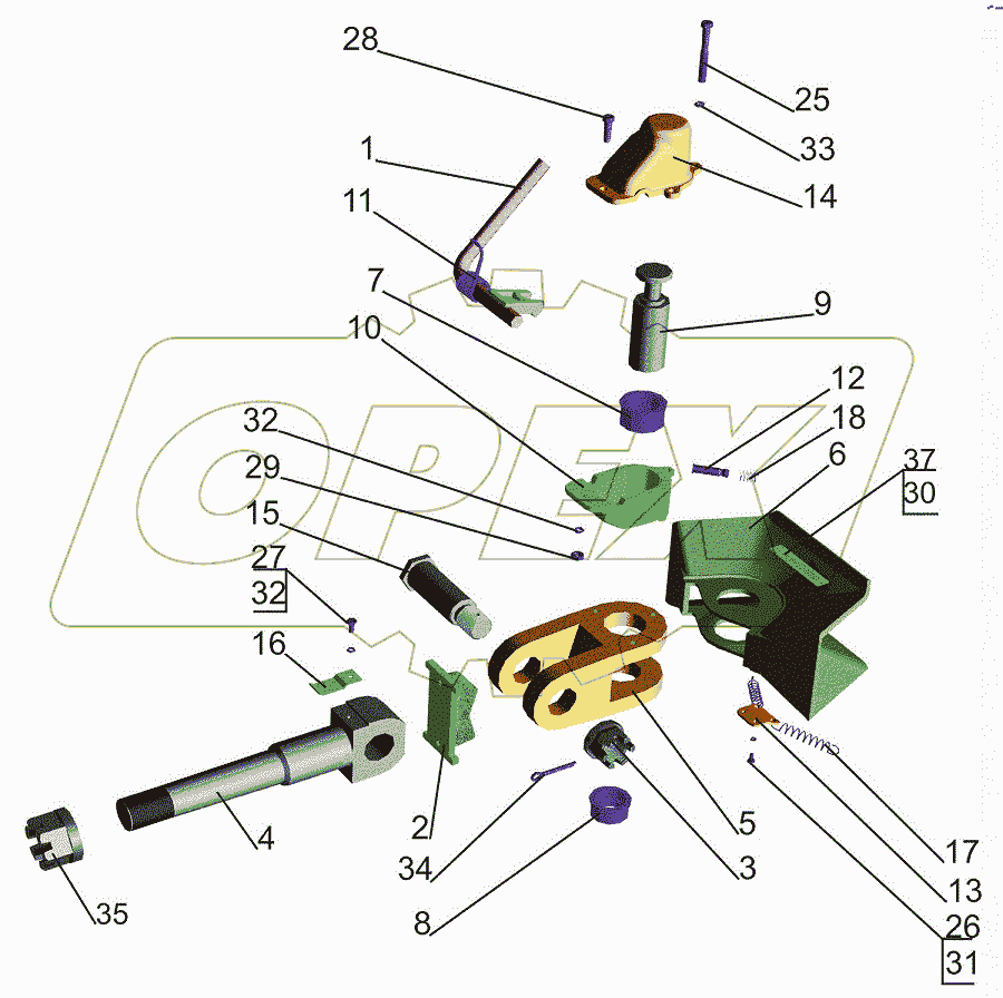 Буксирный прибор 5336-2707212-11