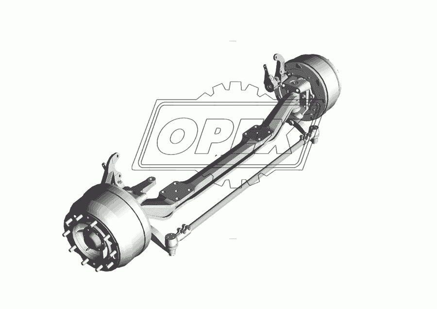 Передняя ось