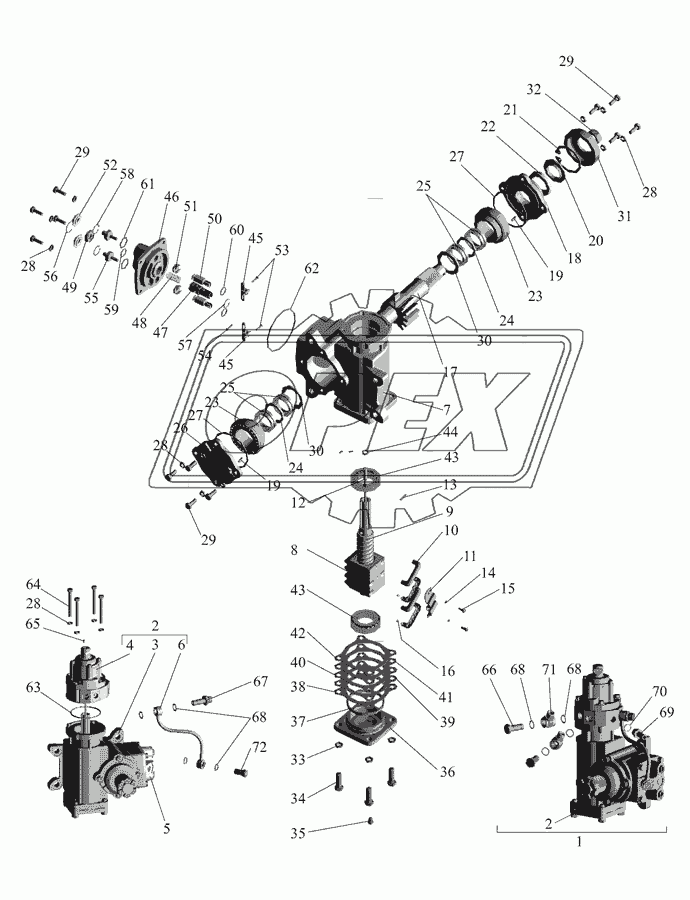 Механизм рулевой 64221-3400008-02