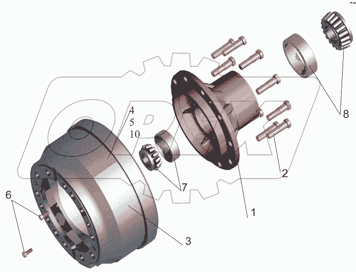Ступица 6430-3103010-010