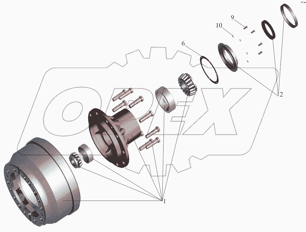 Ступица 6430-3103006-010