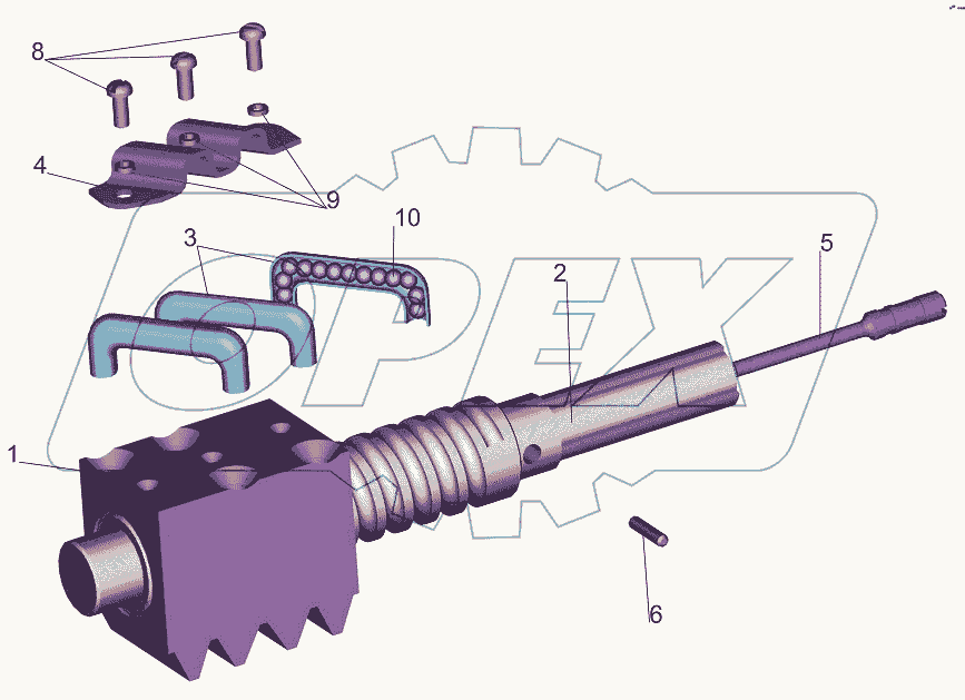 Винт 64229-3401030