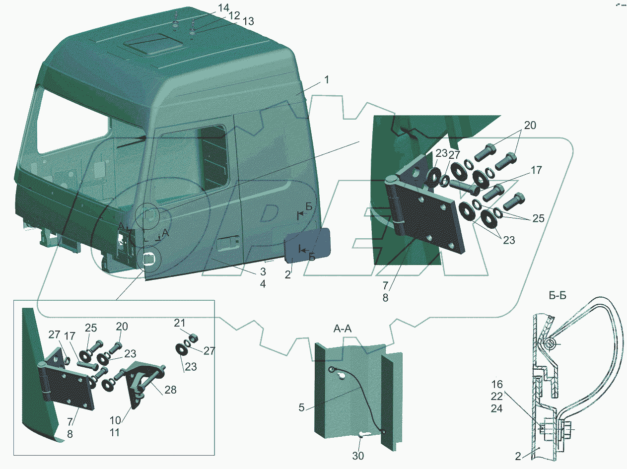 Кабина 6431E9-5000022