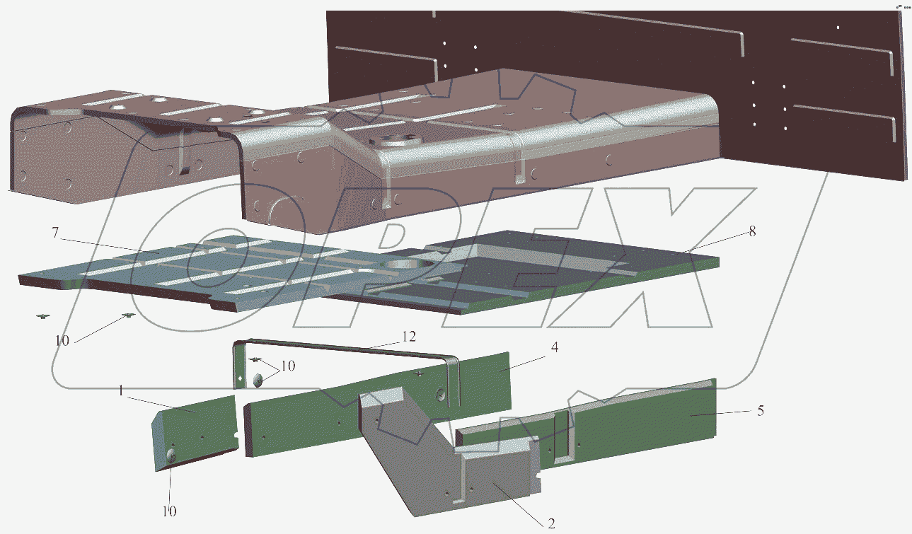 Установка дополнительной термошумоизоляции 643019-5000122