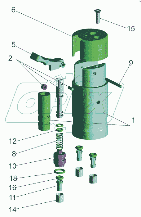 Переключатель 54402-1703800