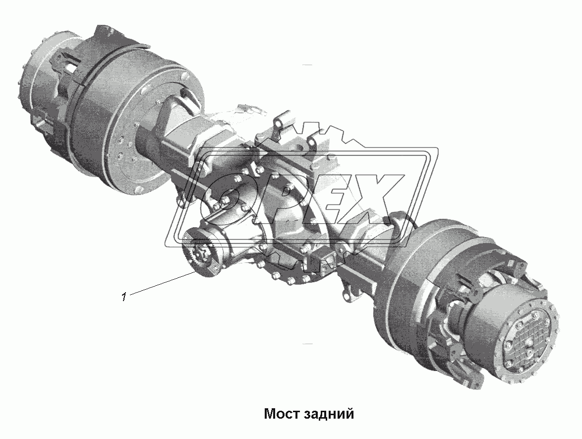 Мост задний\Мост задний