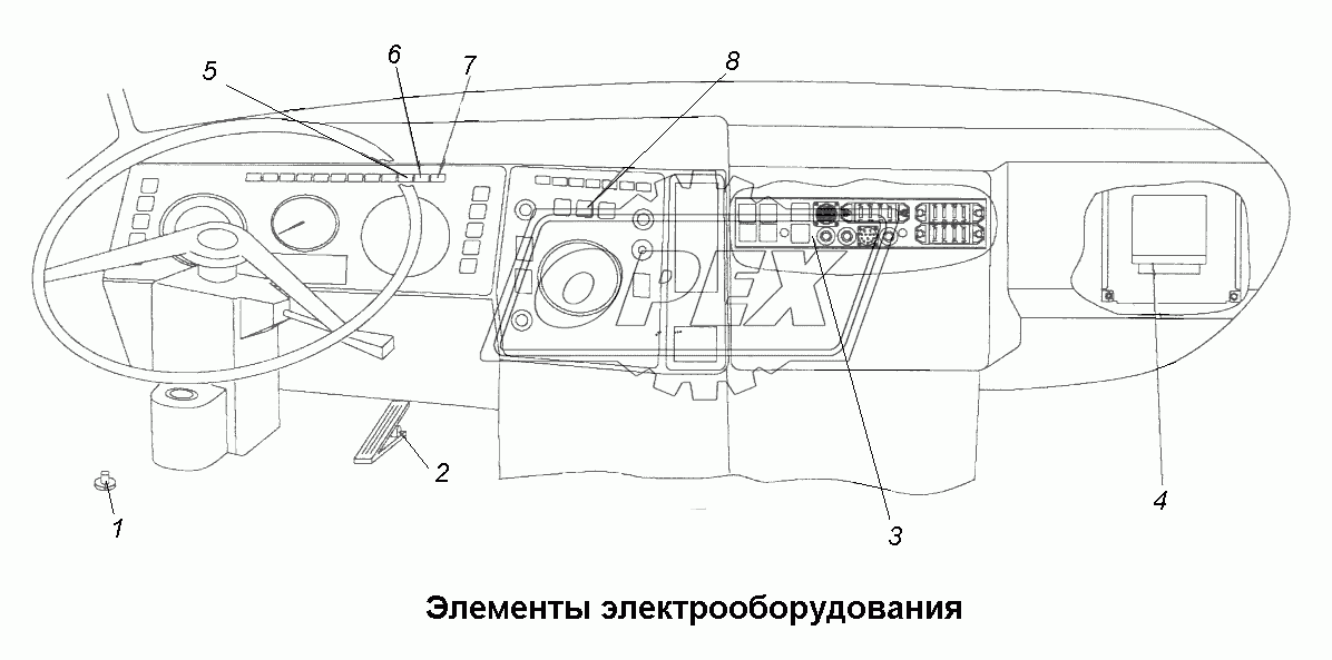 Электрооборудование\Установка блока электронного управления АБС