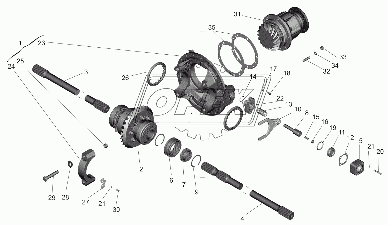 Редуктор Р6303-2402010-630