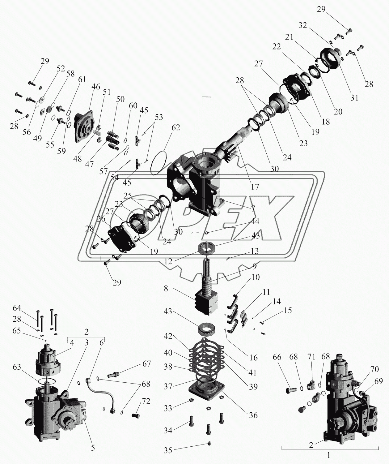 Механизм рулевой 64221-3400008-02