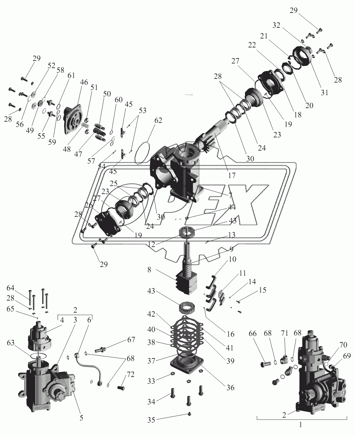 Механизм рулевой 64221-3400008-02