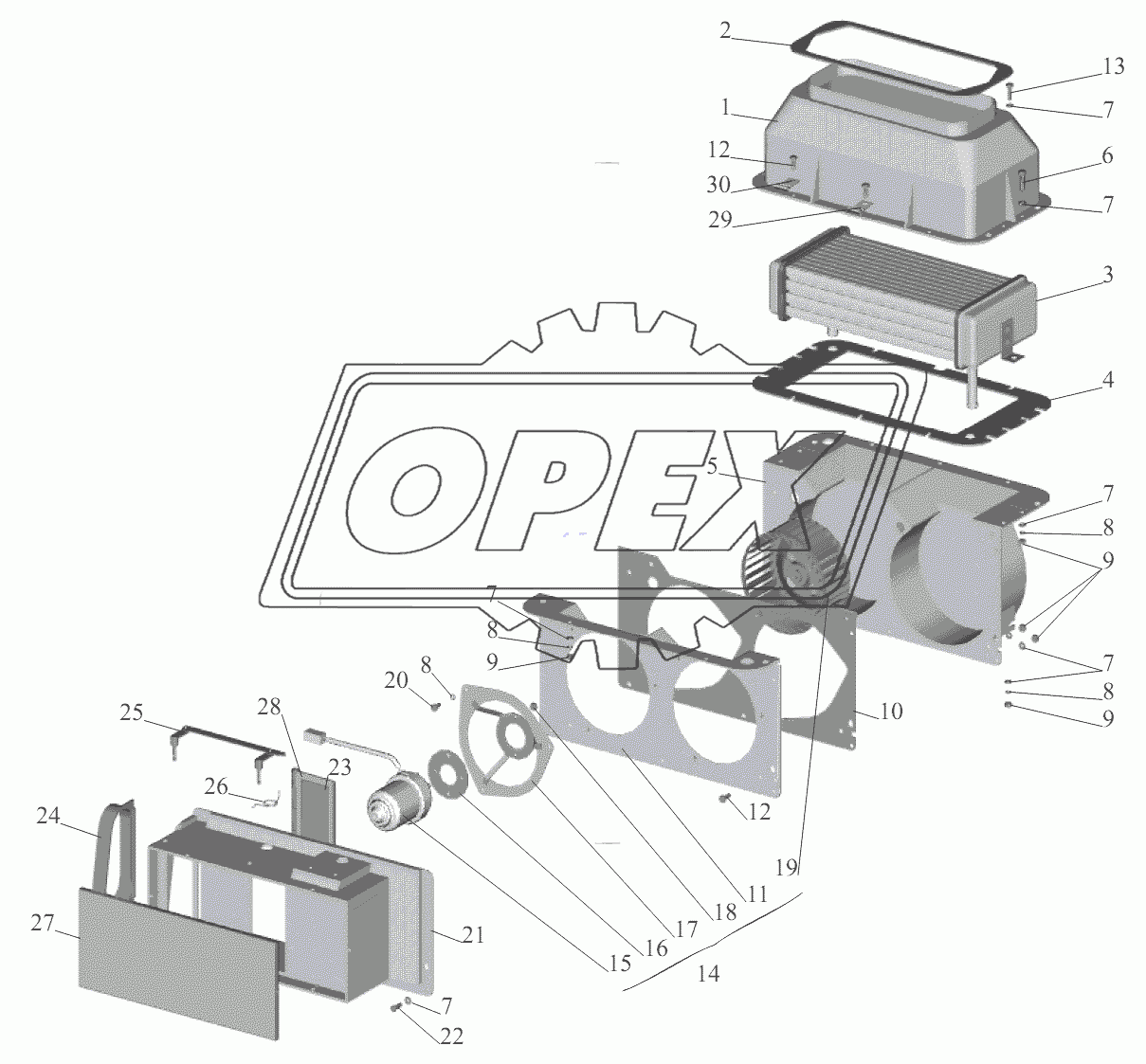 Отопитель 64221-8101010