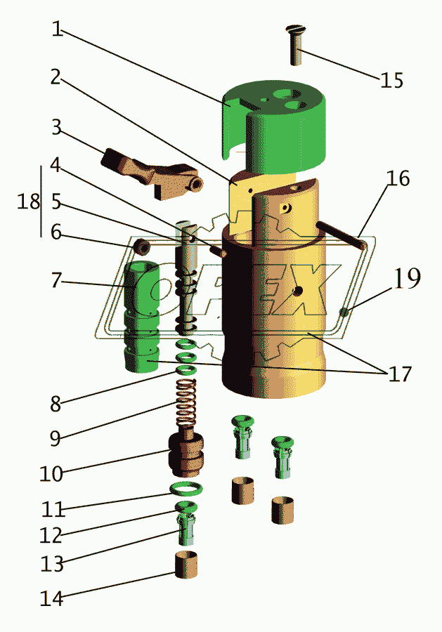 Переключатель 6430-1703800