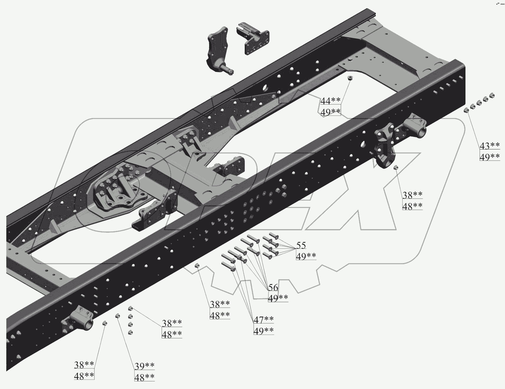 Рамы 650119-2800010 (650119-2801002)
