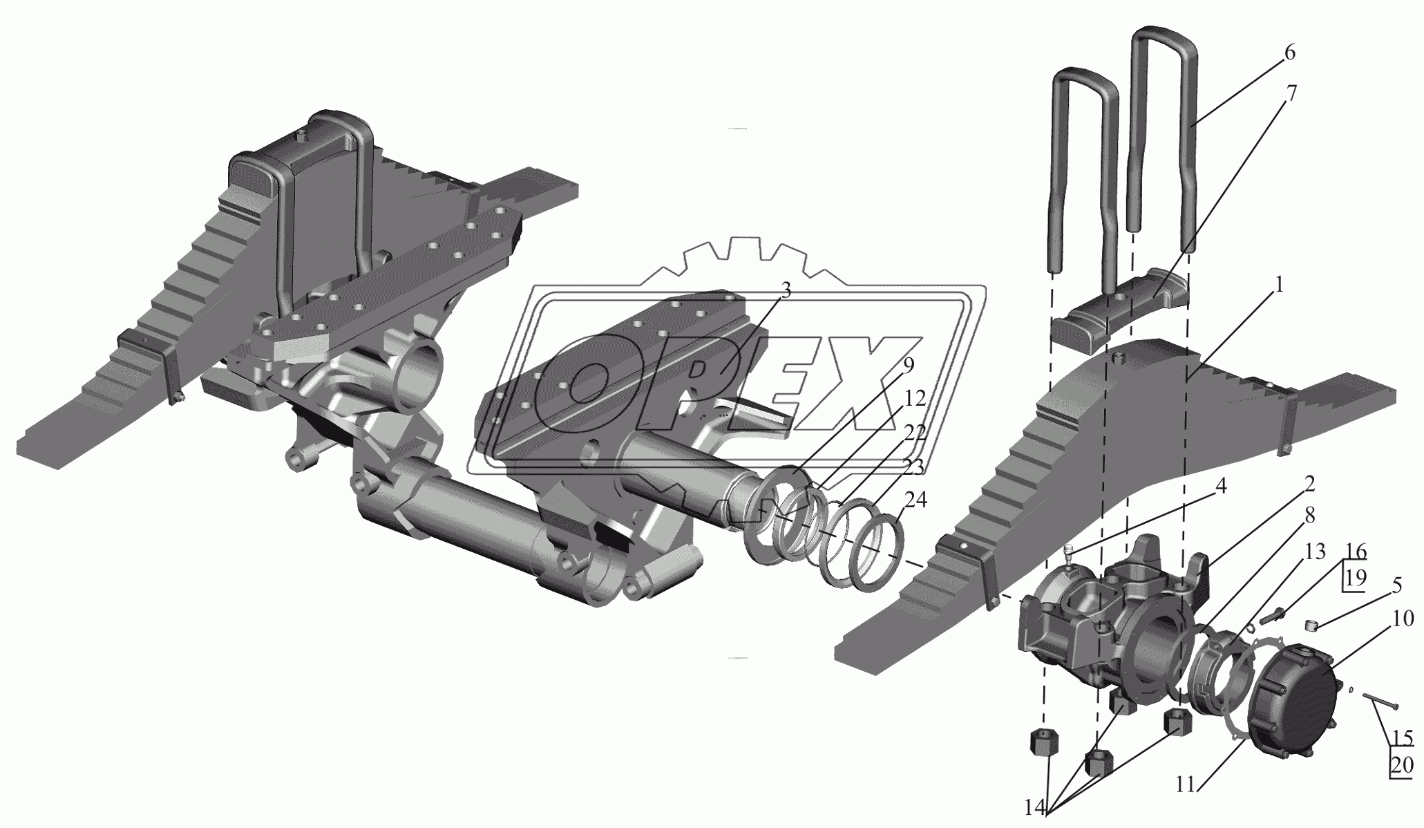 Подвеска балансирная 650119-2900012
