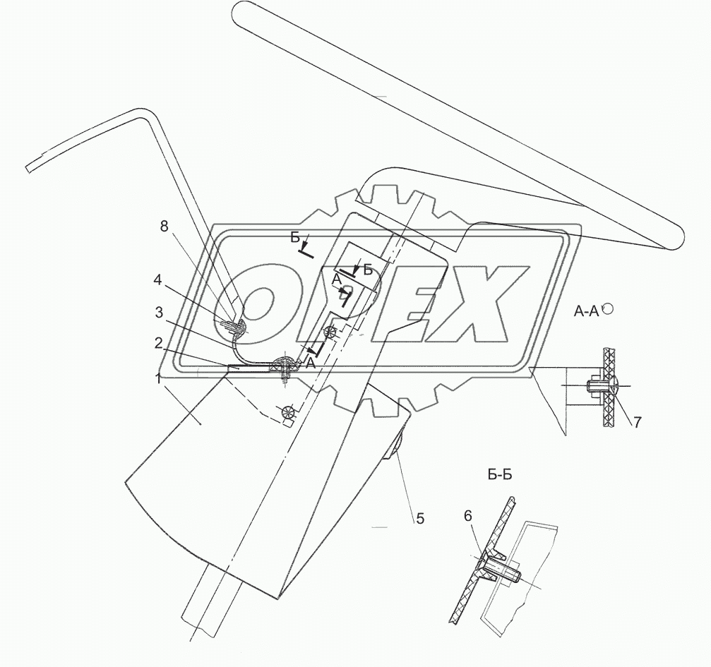 Установка кожухов 6430-3400054