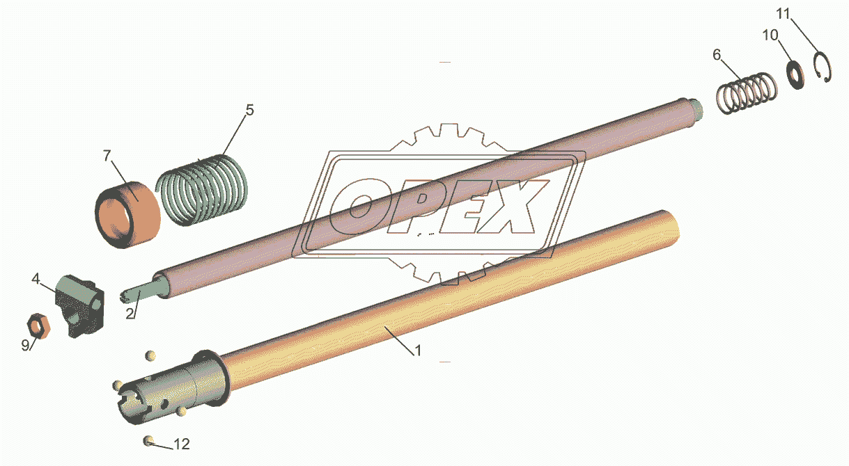 Механизм промежуточный 533742-1703325