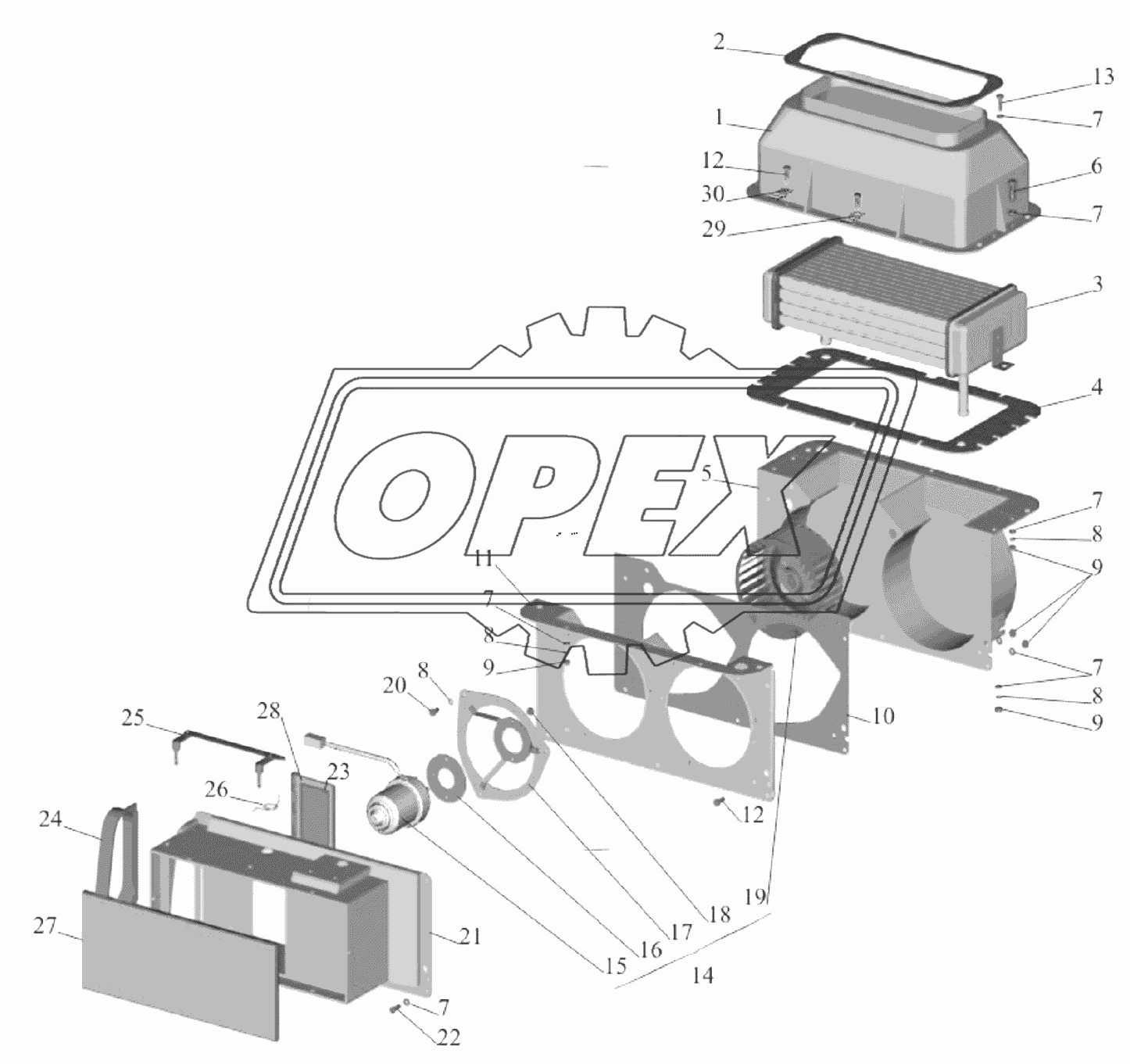 Отопитель 64221-8101010