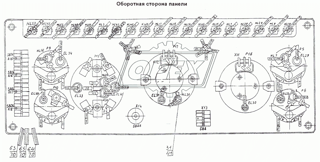 Панель приборов основная 2