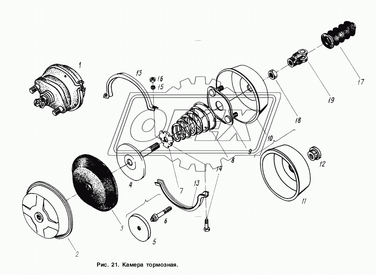 Камера тормозная