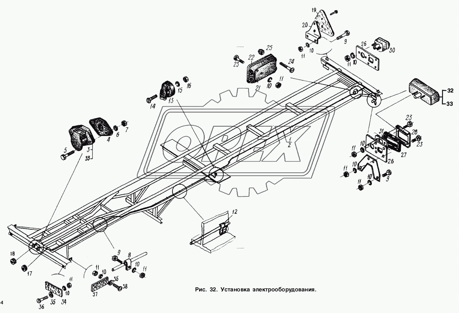 Установка электрооборудования