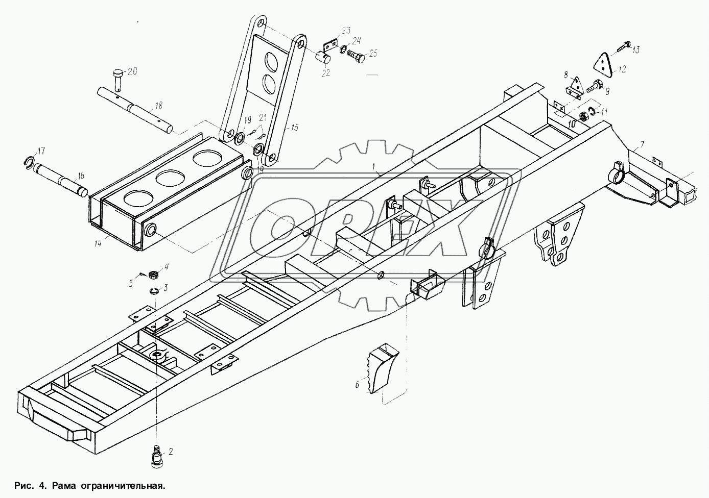 Рама ограничителя