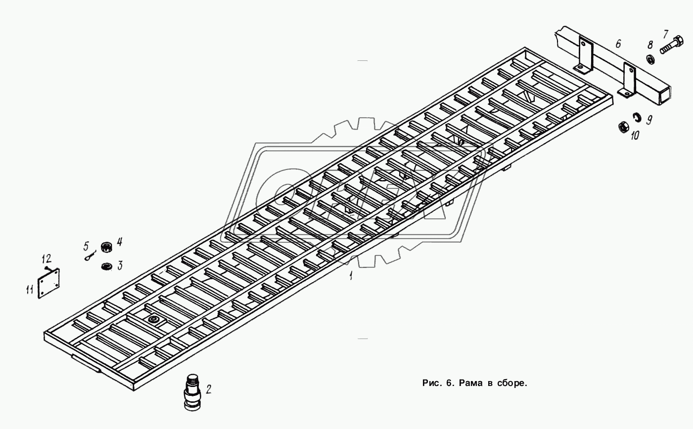 Рама в сборе