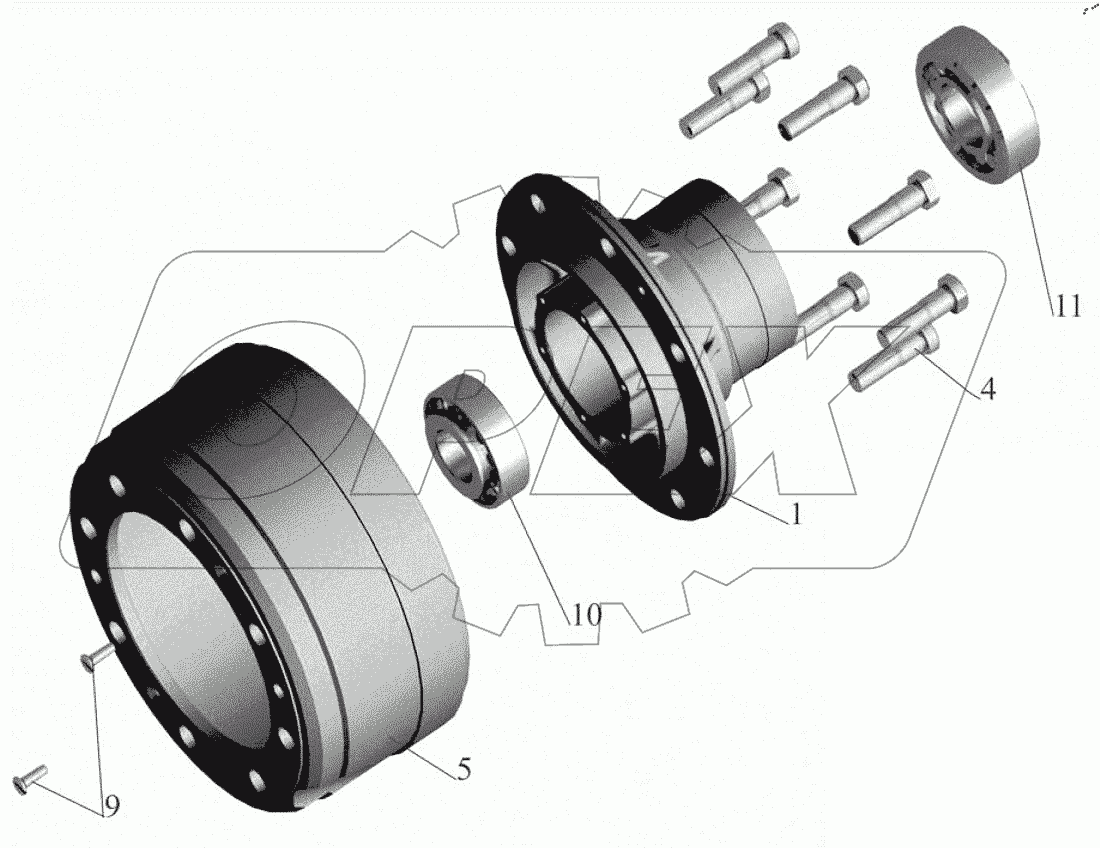  Ступица 4370-3103010