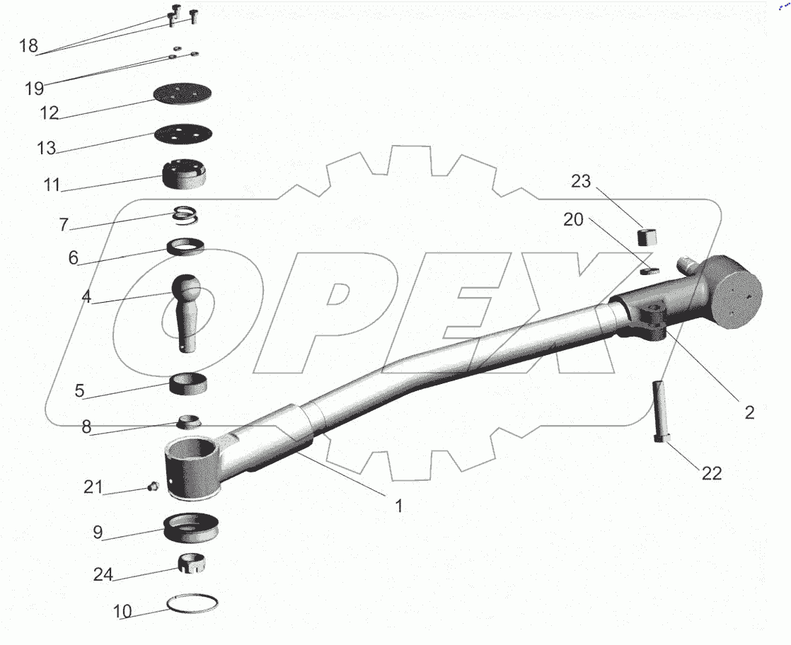  Тяга продольная 437040-3003010