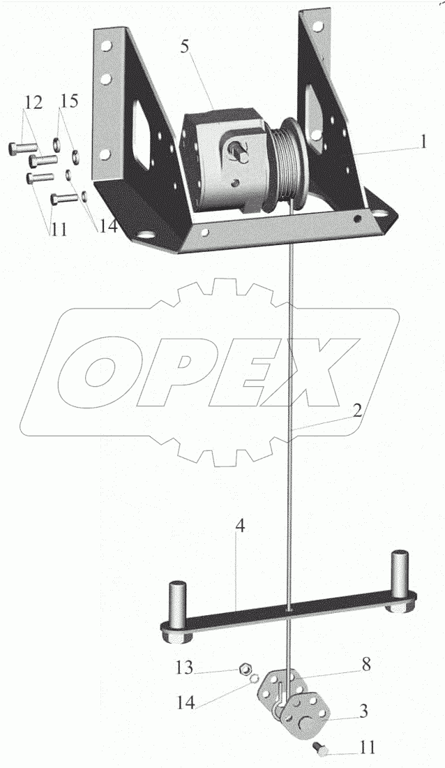  Кронштейн 437041-3105050